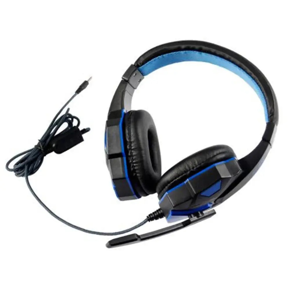 3.5mm Wired Gaming Headphones With Microphone 120° Adjustable PC Bass Stereo Gamer Headset For PS4 PS5 Xbox Smartphone Laptop GlobalXChange.com